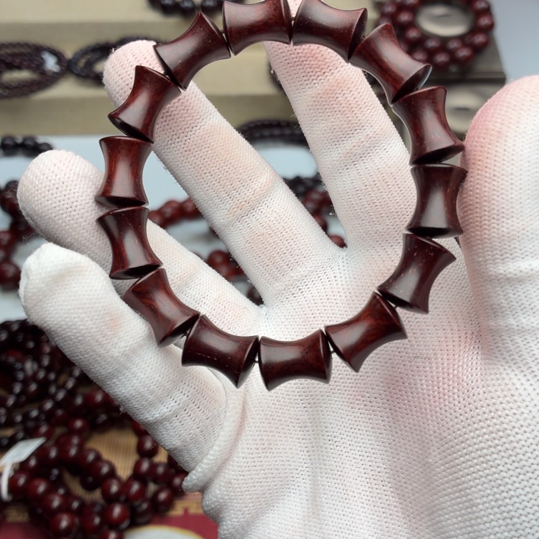 手串/手链小叶紫檀竹节