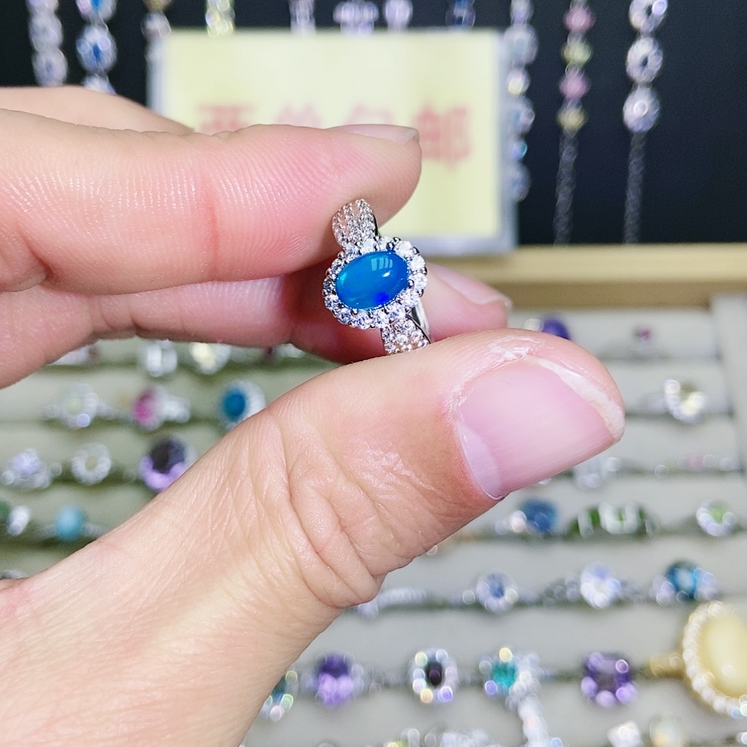 【闪购商品】未镶嵌欧泊戒指