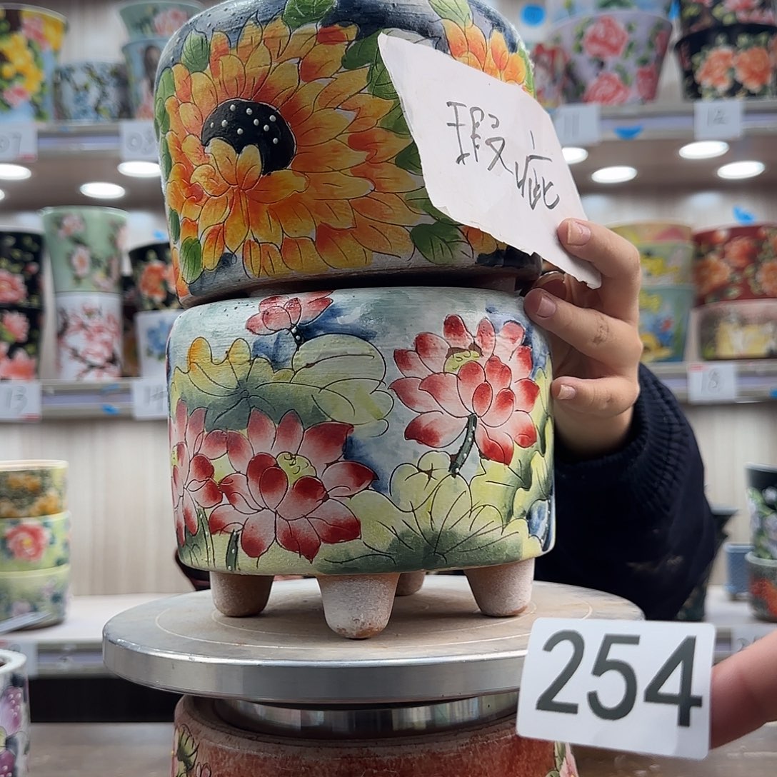 紫砂花盆瑕疵瑕疵254
