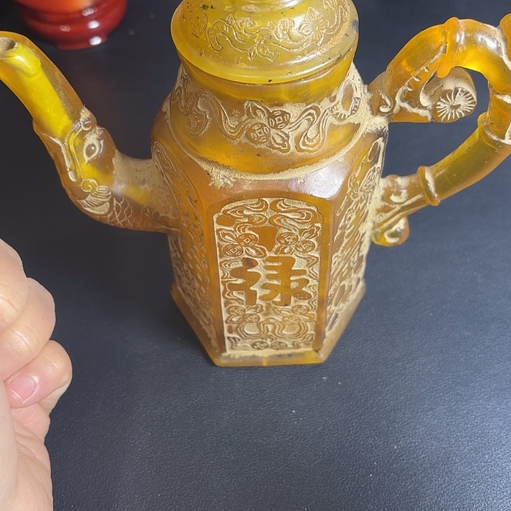 白玉菩提把件一个一个