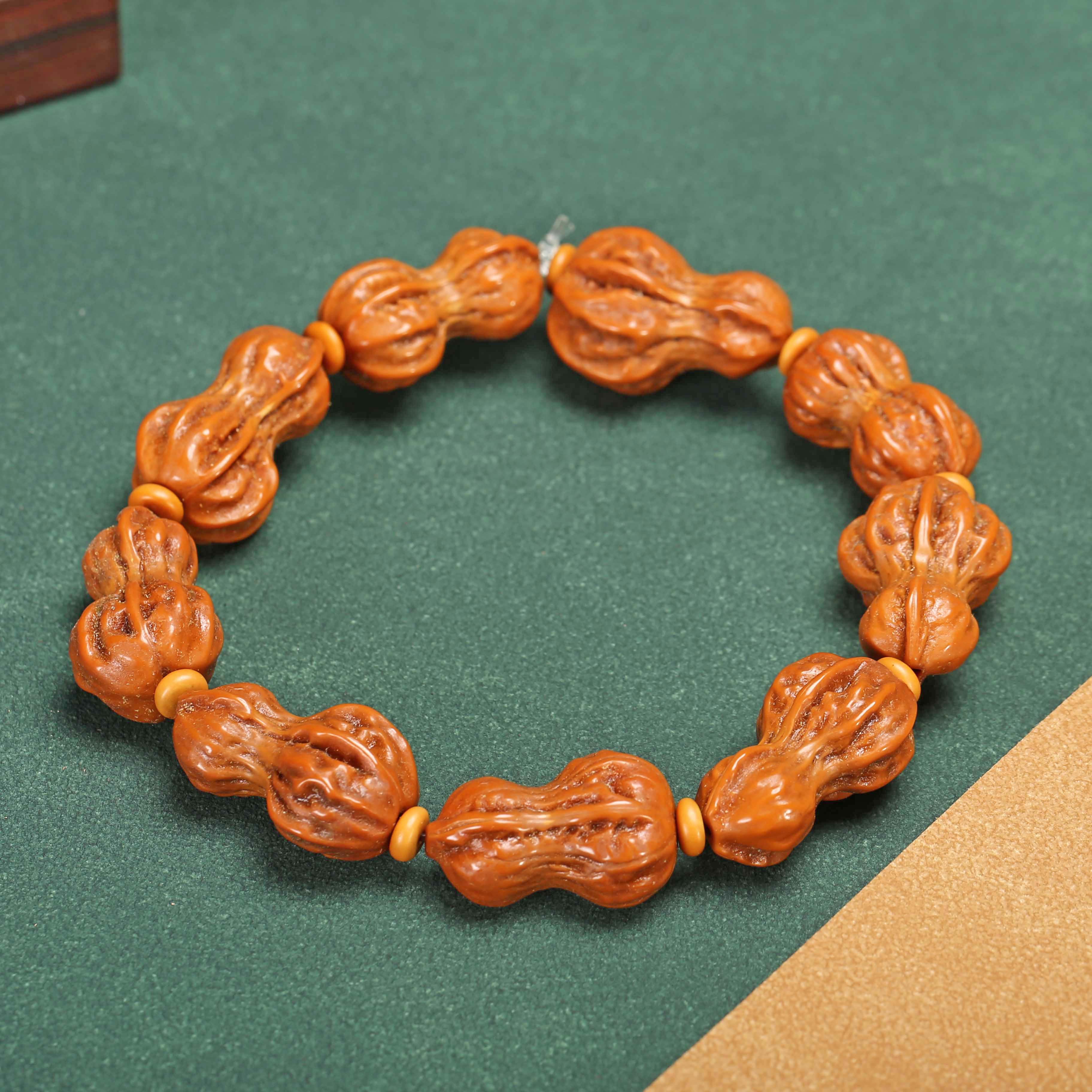 【济文阁】JDY25010924民国 核桃手串