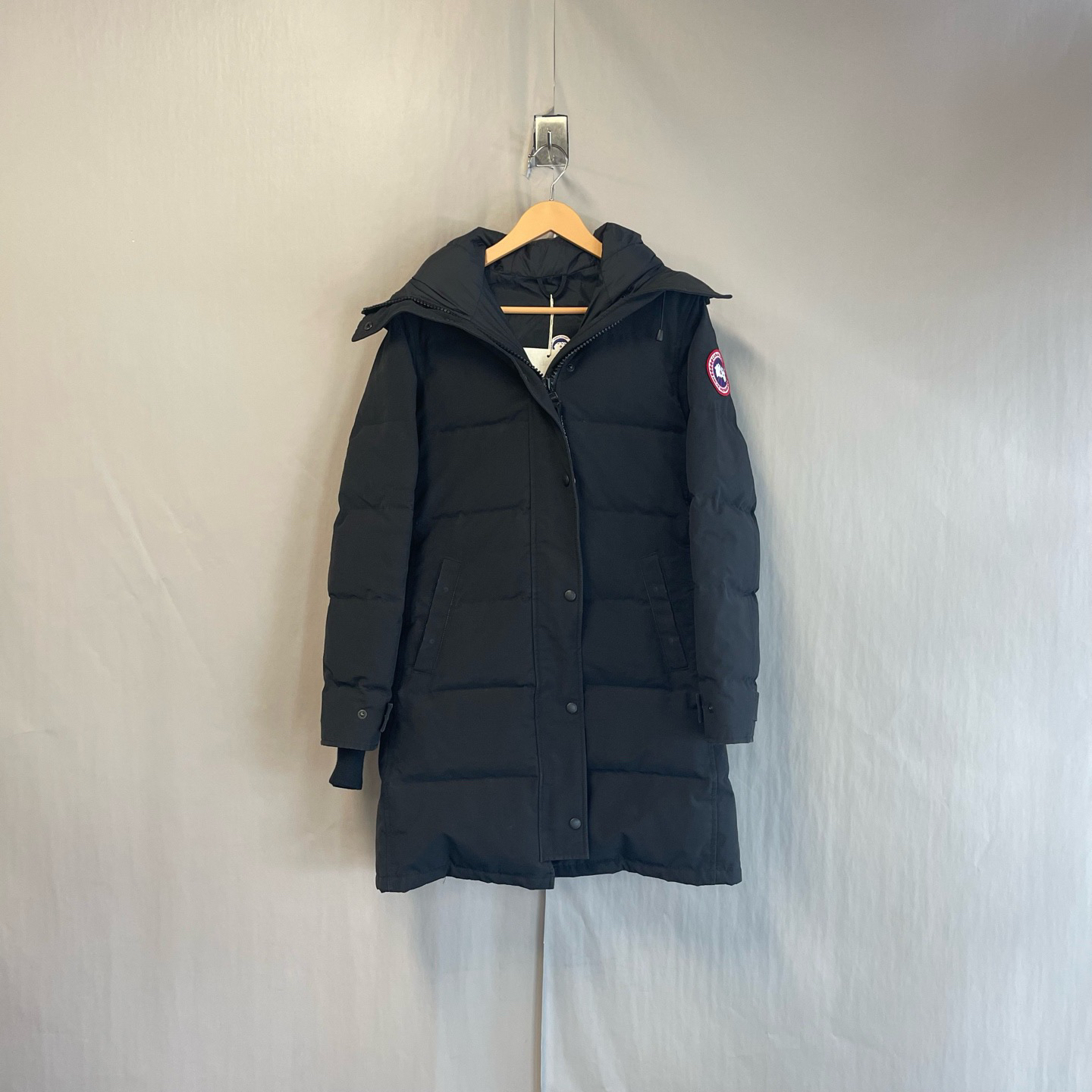 99新 CANADA GOOSE 派克系列中长款羽绒服 xs码 99新 #8843