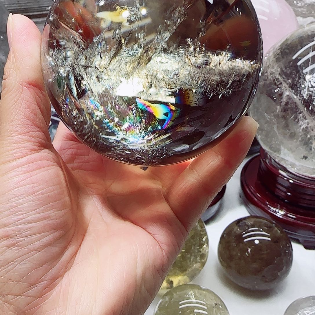 未镶嵌珠宝半成品水晶幸**满