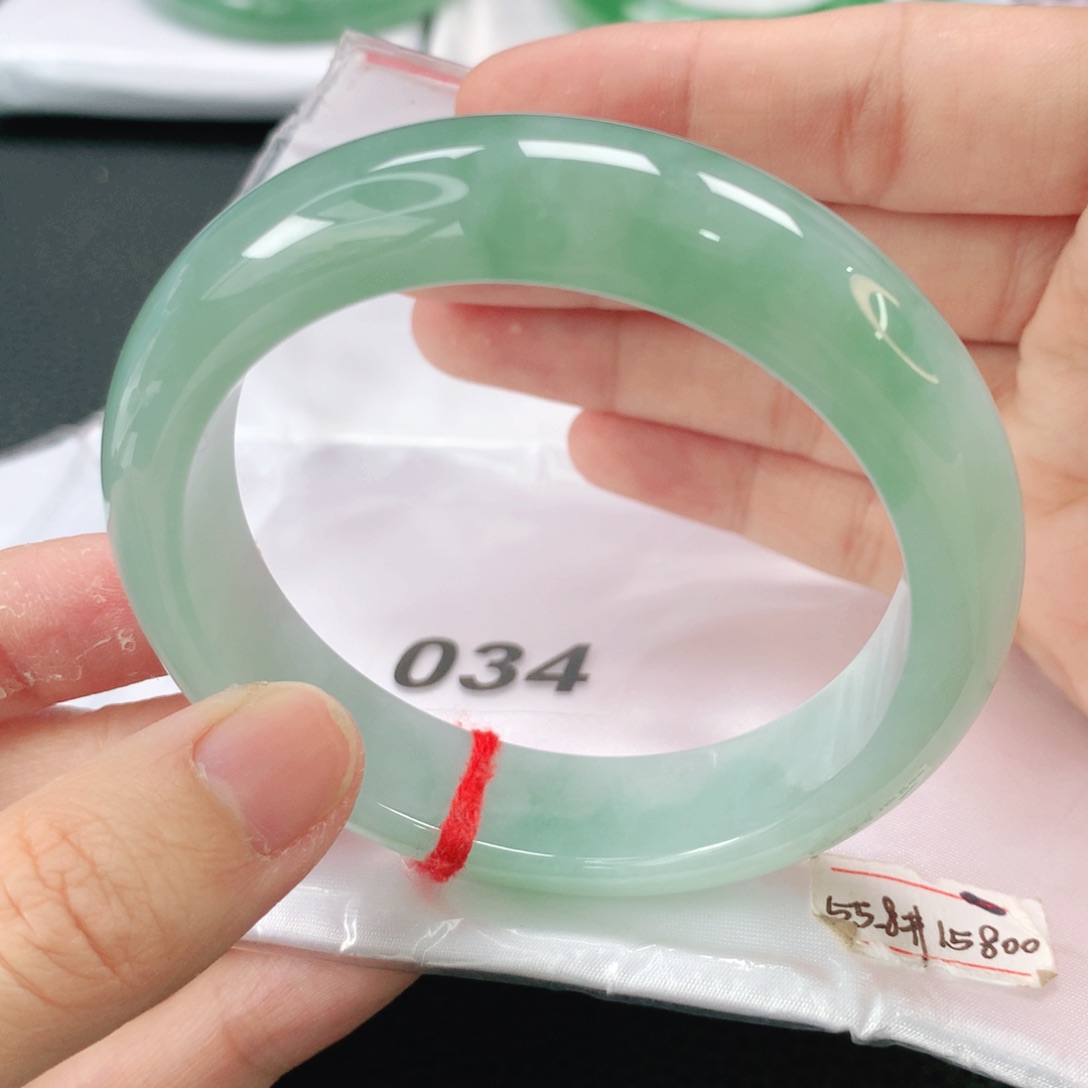 未镶嵌手镯翡翠缅甸55