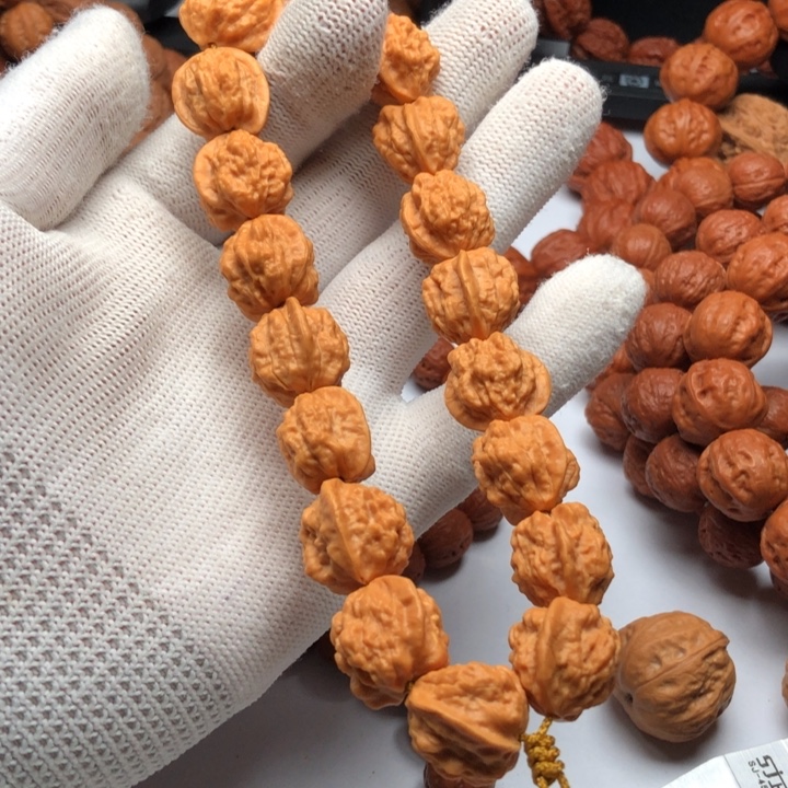 文玩核桃手串17蛤蟆头