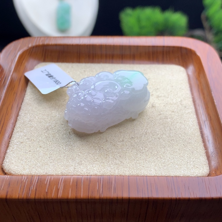 翡翠未镶嵌颈饰貔貅5