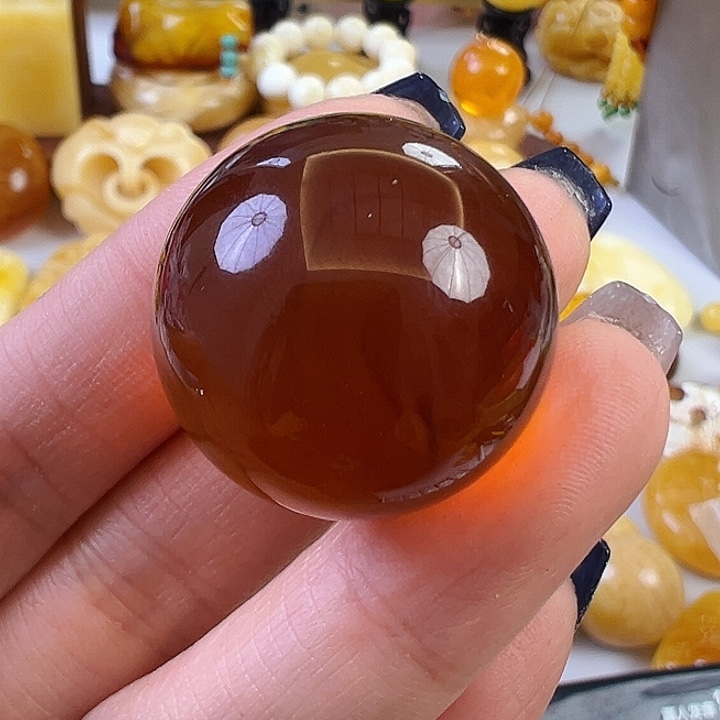 蜜蜡颈饰未镶嵌蜜蜡