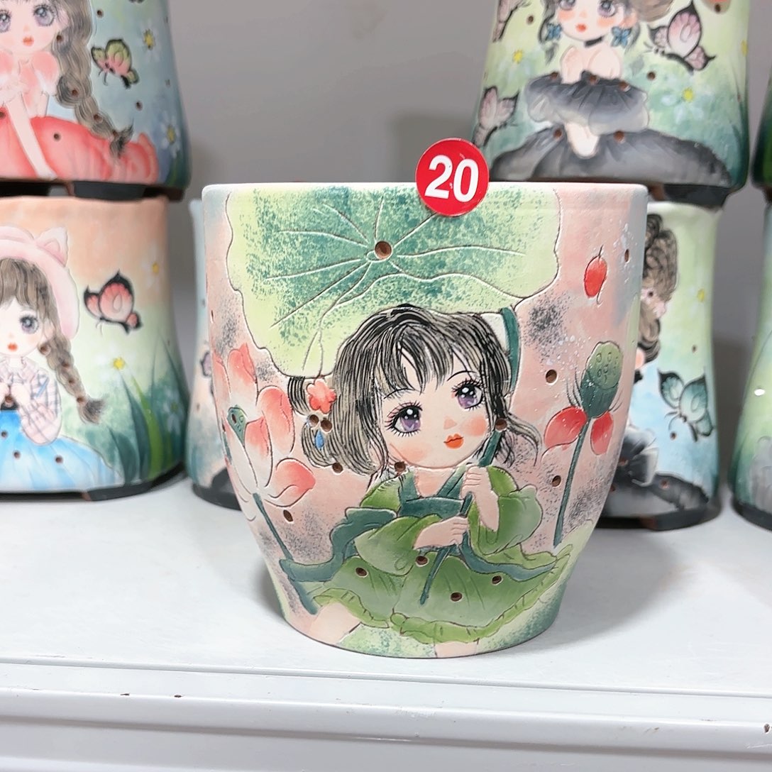 紫砂花盆手工花盆默认微瑕12/13