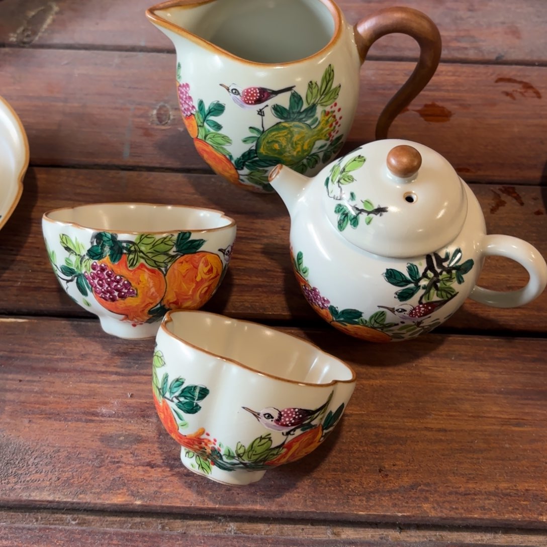 景德镇纯手工制作陶瓷常**子