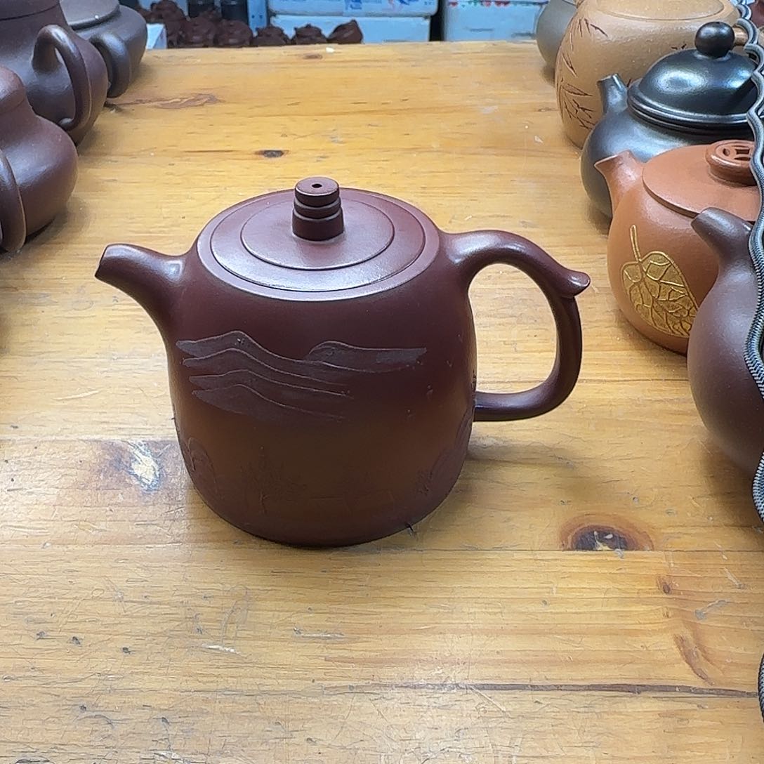 紫砂茶壶用****4民间手艺人全手工制作6把