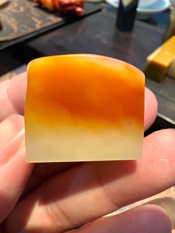 寿山彩虹旗降石非一图一物