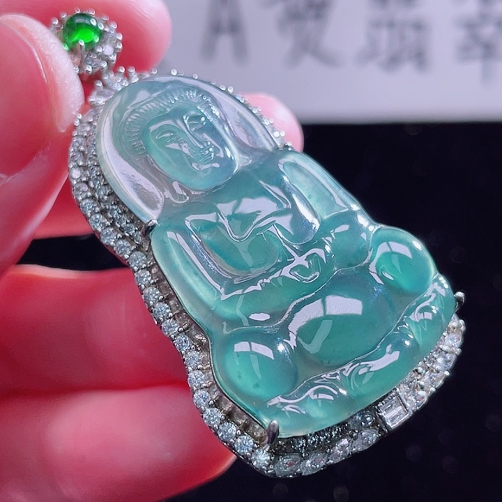 翡翠颈饰未镶嵌999999999