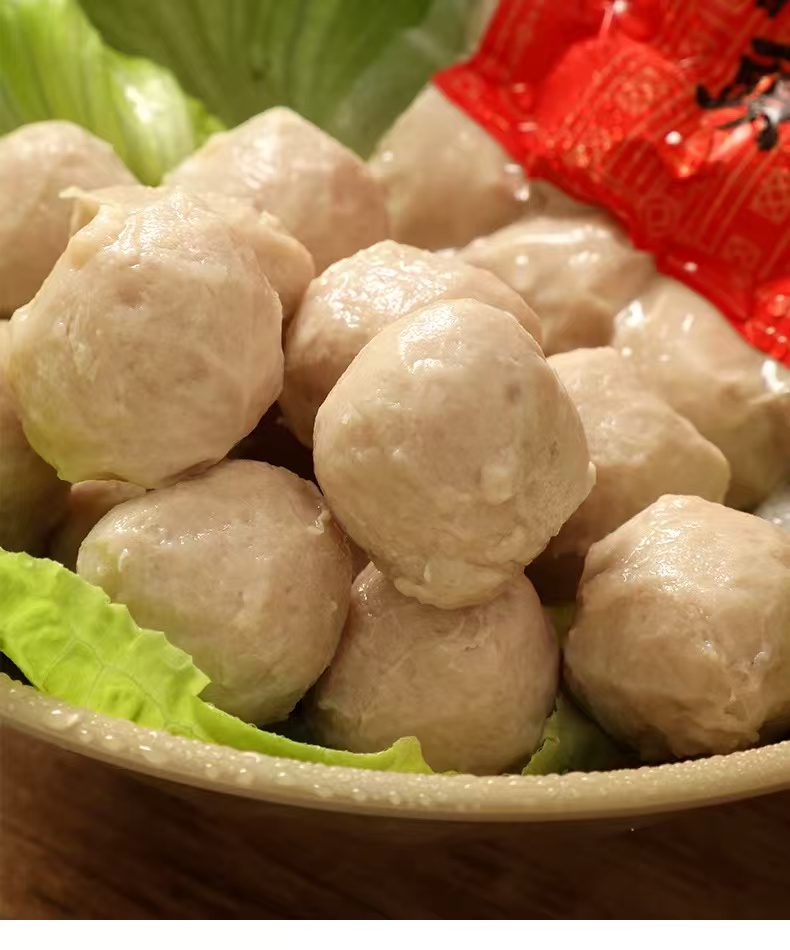 鹅肉丸250g新鲜制作Q弹爆汁