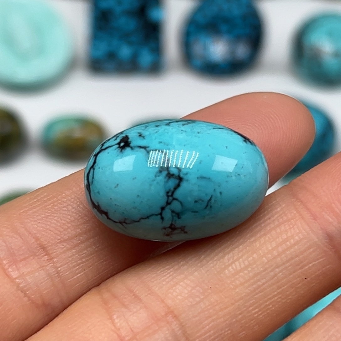 绿松石珠宝奇石未镶嵌丸***记