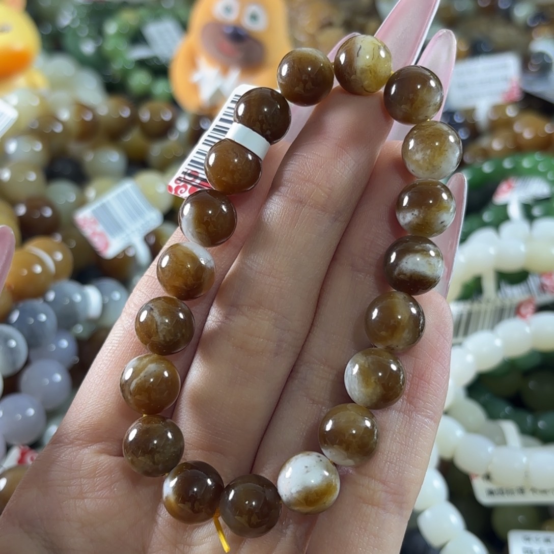 和田玉未镶嵌手链419