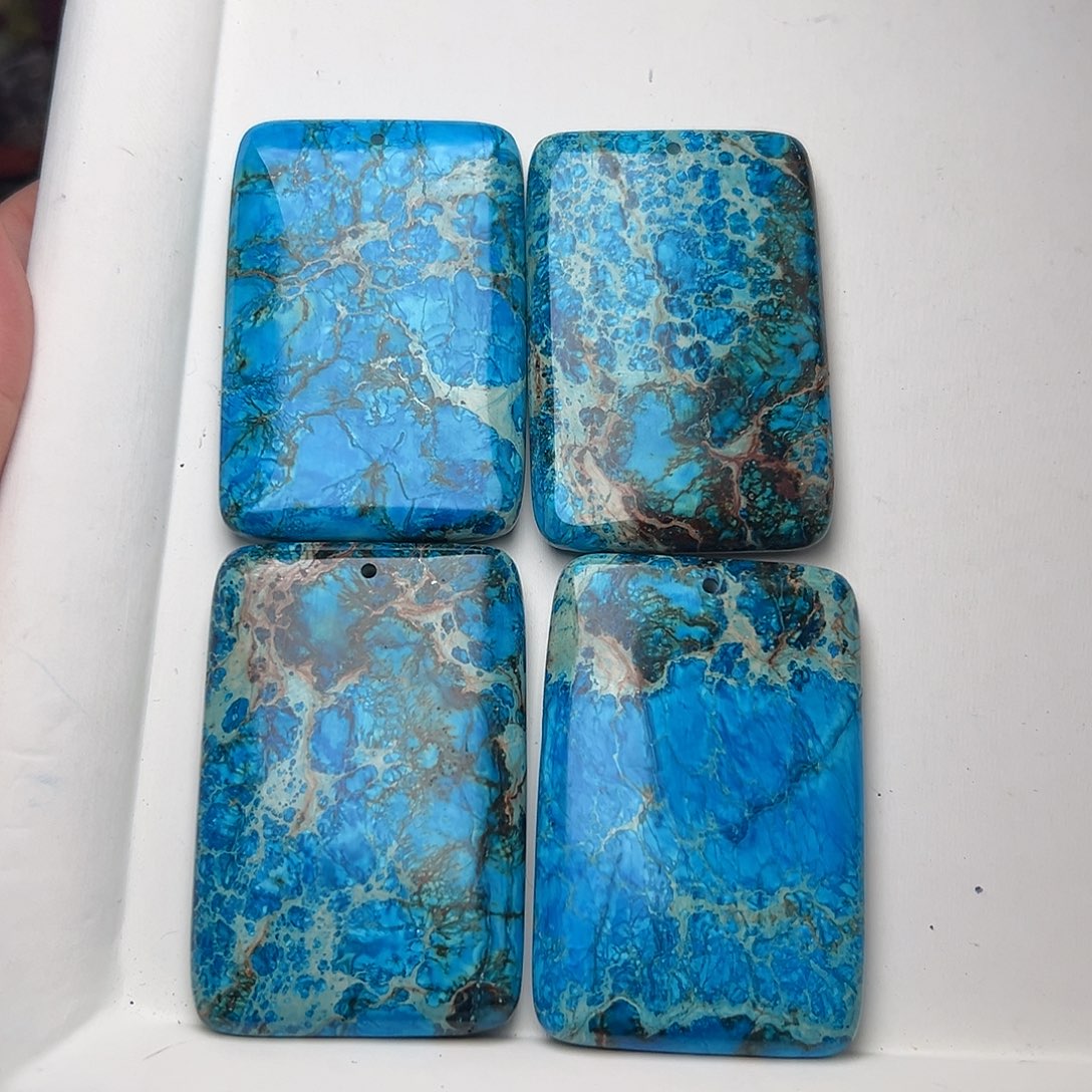 玛瑙/玉髓合金珠宝半成品G30 60*40mm原矿松石无事牌一个