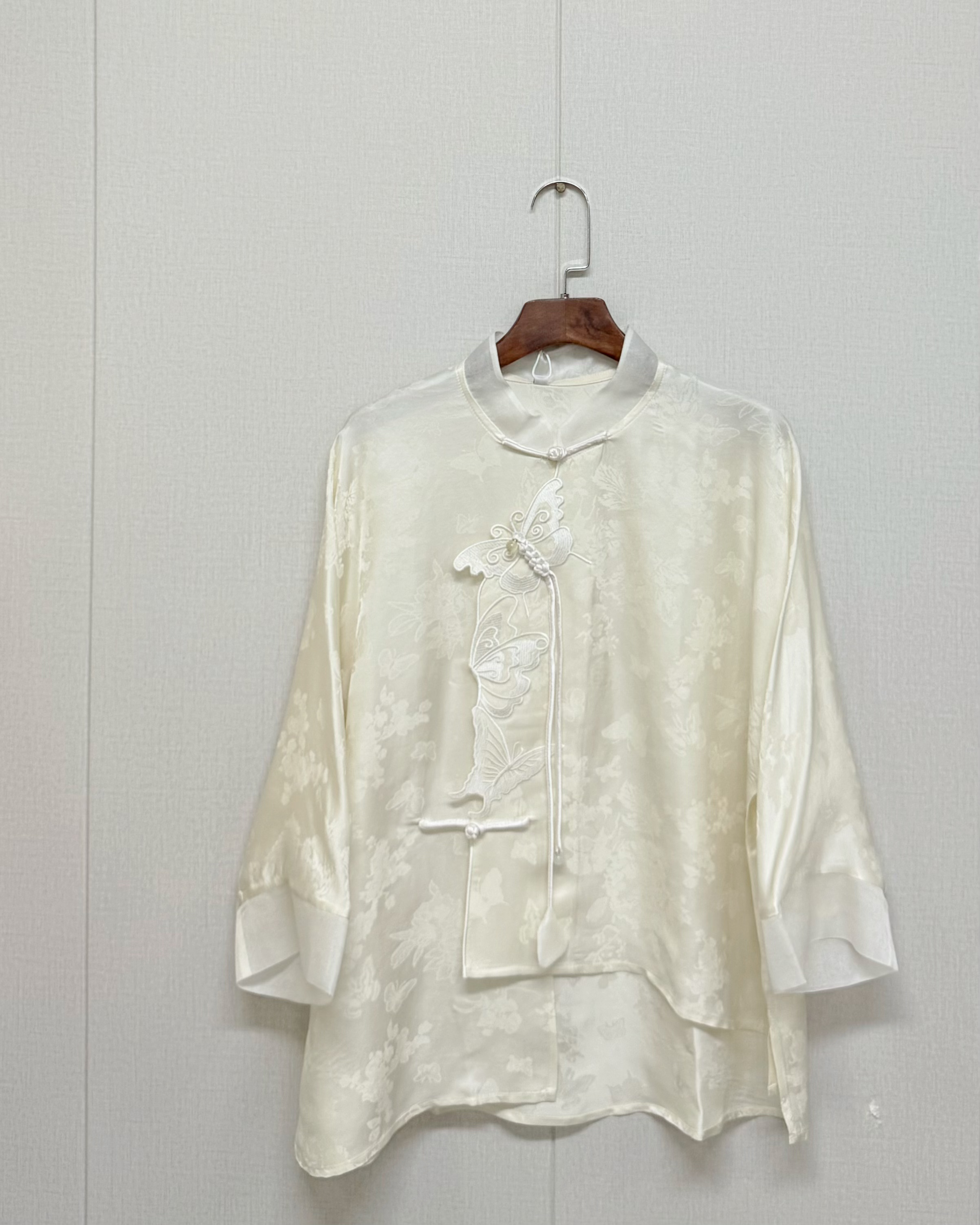 【卿风】春夏新款6143国风琵琶襟百搭新中式小衫上衣