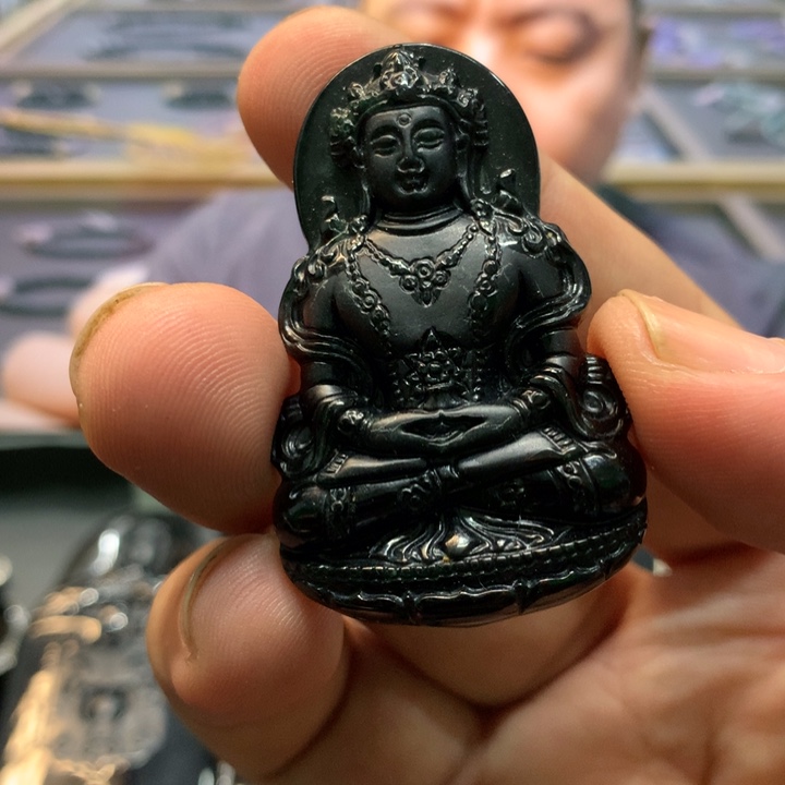 翡翠未镶嵌吊坠(不含链)12