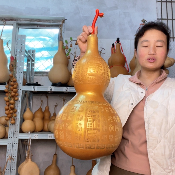 晨***晨天然植物葫芦文玩