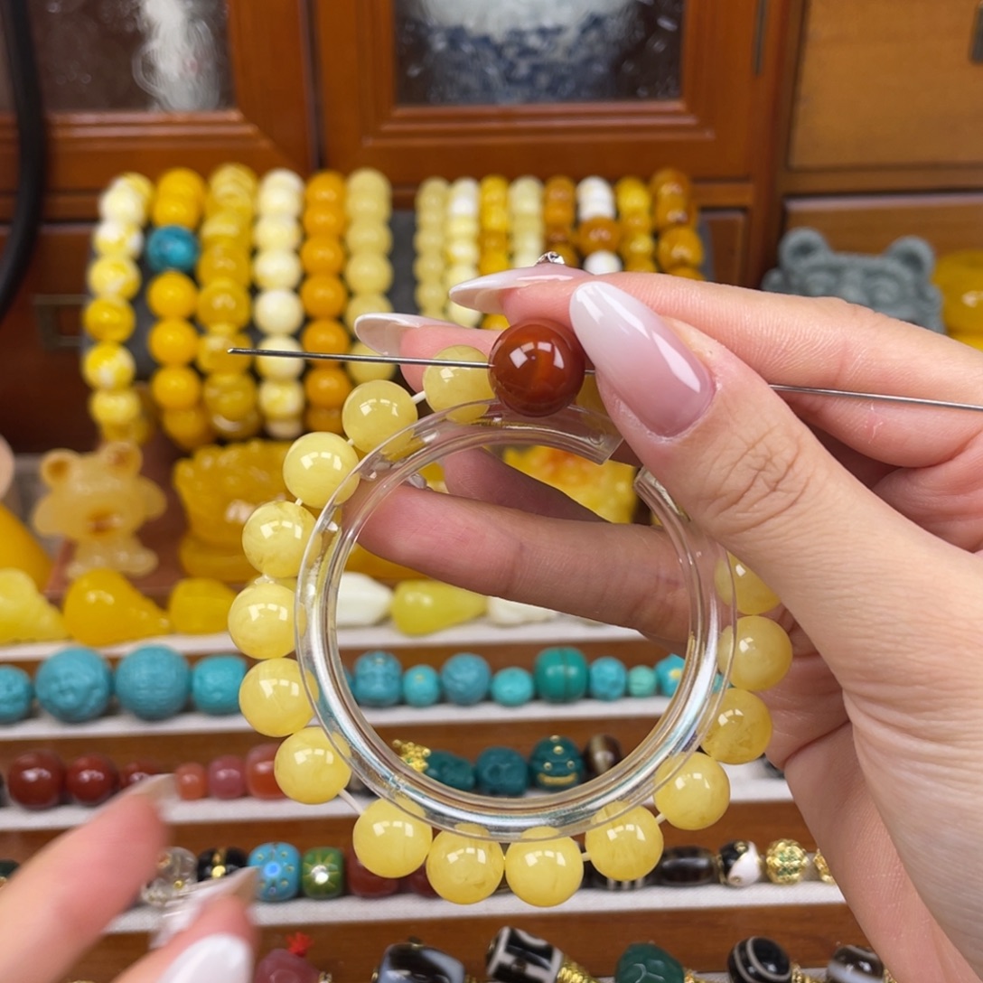 非金属手串一条10mm➕12顶珠