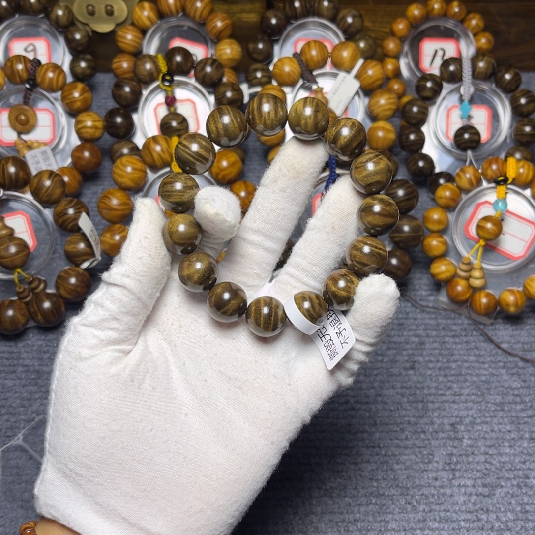 手串/手链楠木（金丝楠）阴沉1.5闪电318