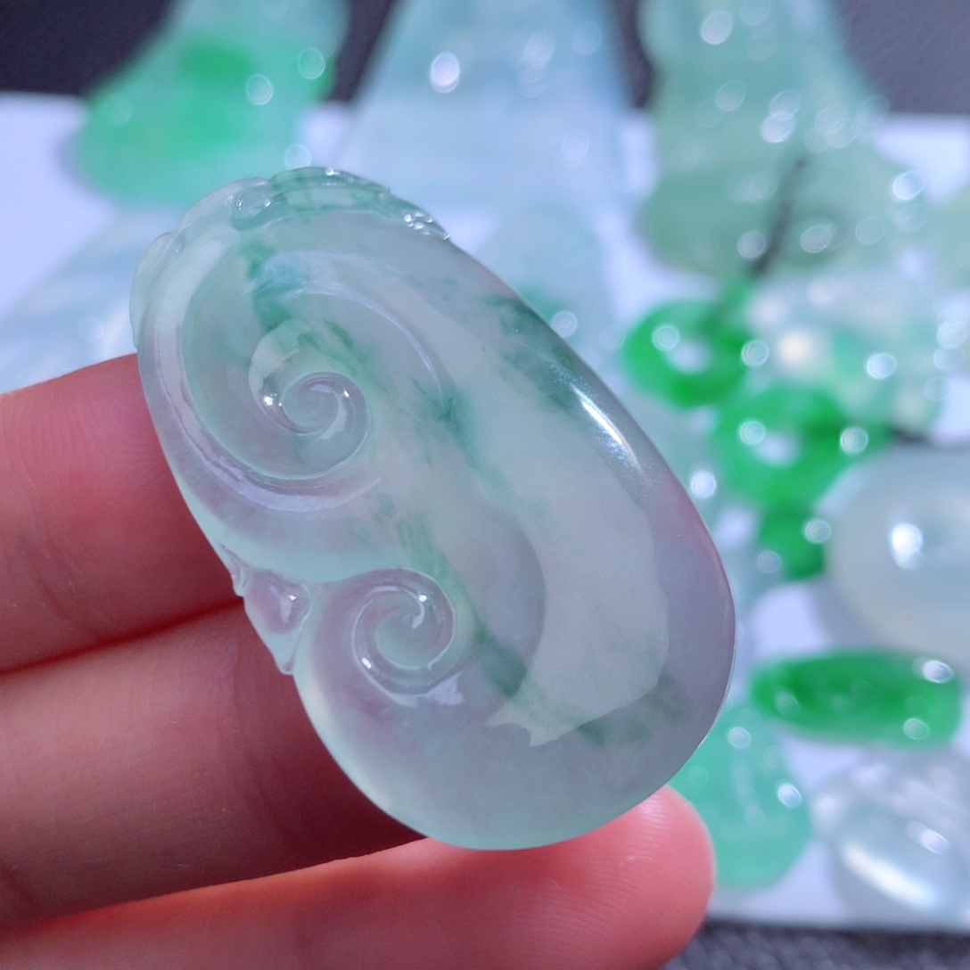 翡翠未镶嵌颈饰缅甸翡翠