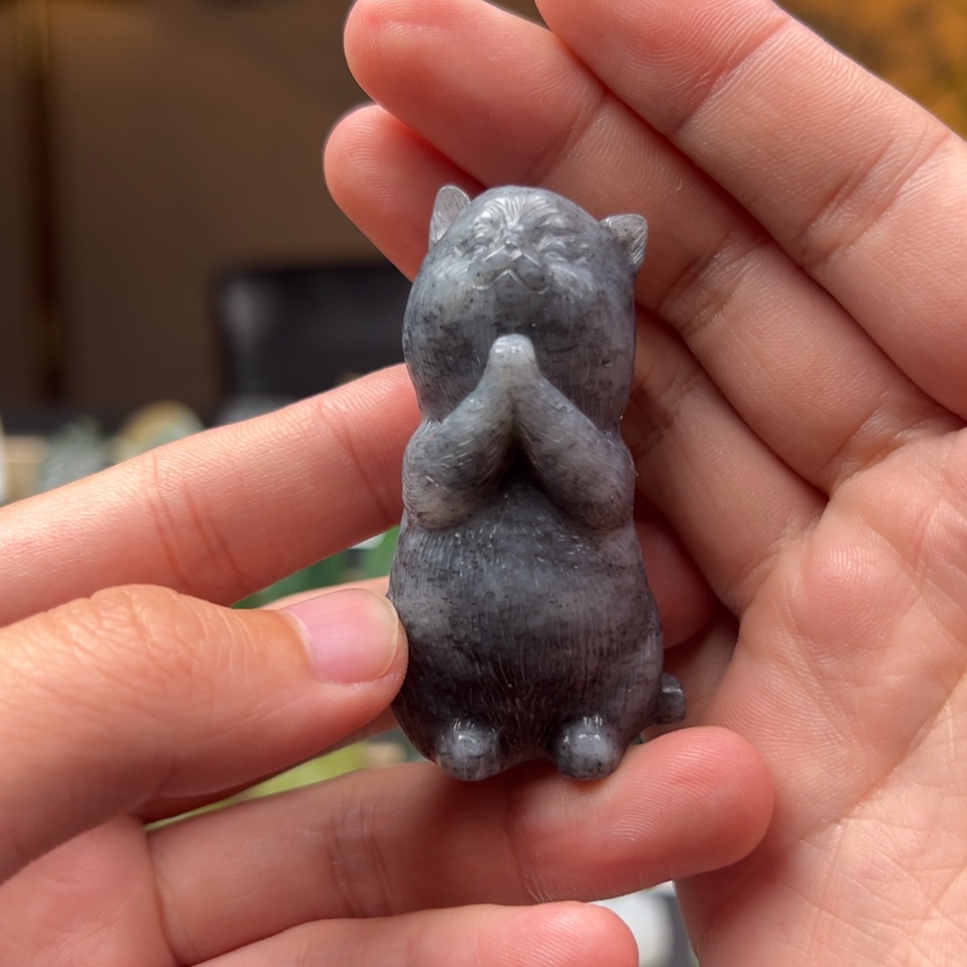 和田玉挂件未镶嵌净*