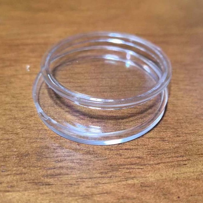 紫砂纪念币亚克力保护外壳