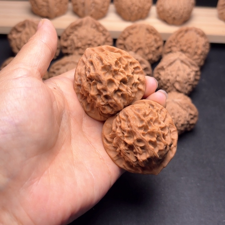 把件文玩核桃43龙鳞