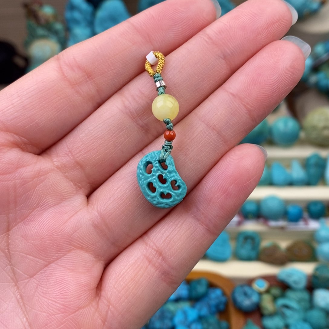 绿松石珠宝奇石未镶嵌