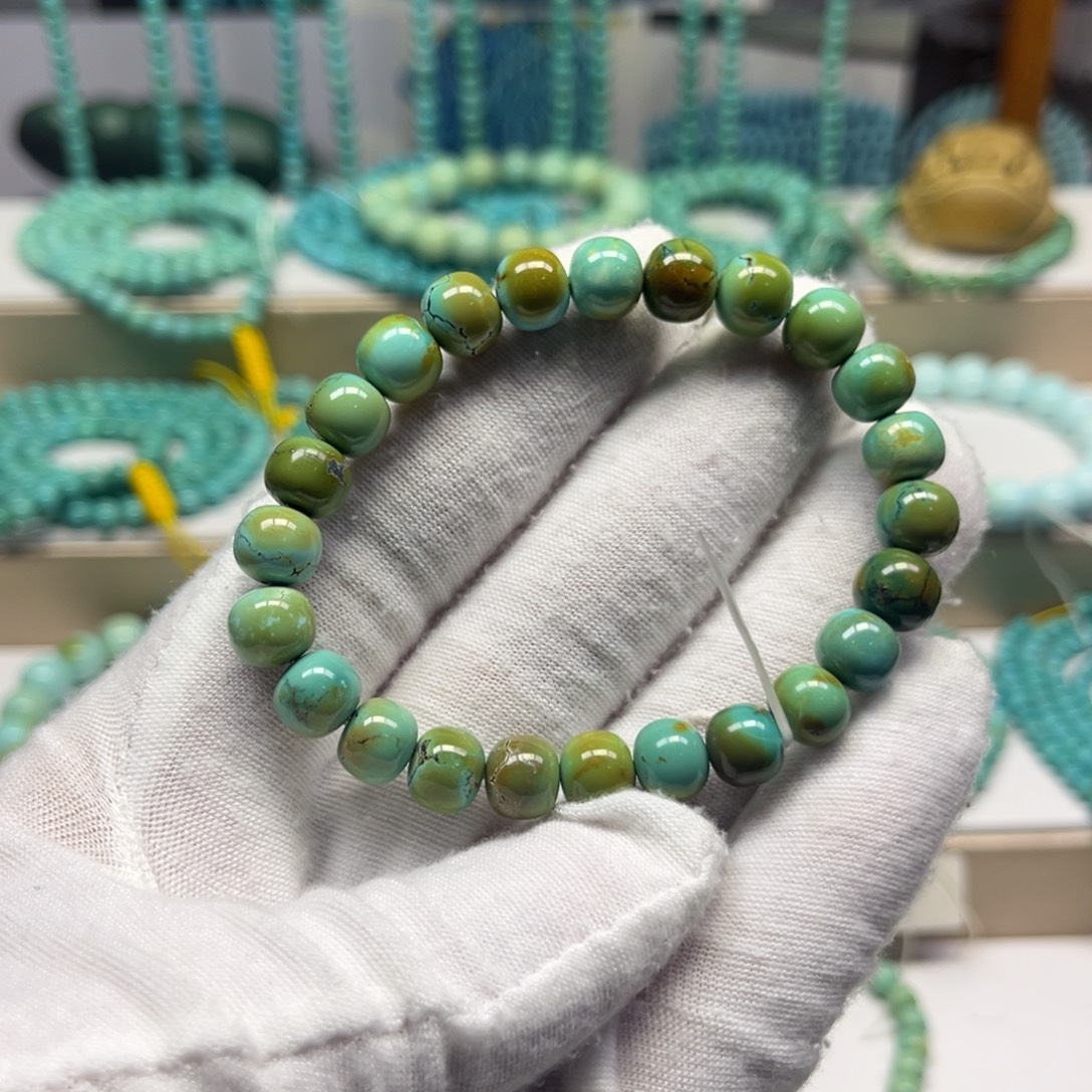 绿松石未镶嵌手链