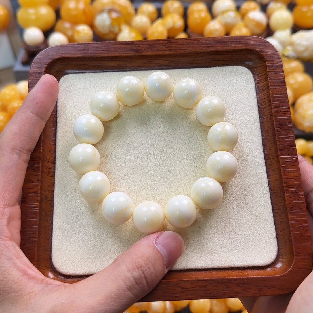 琥珀未镶嵌珠宝奇石16mm同料