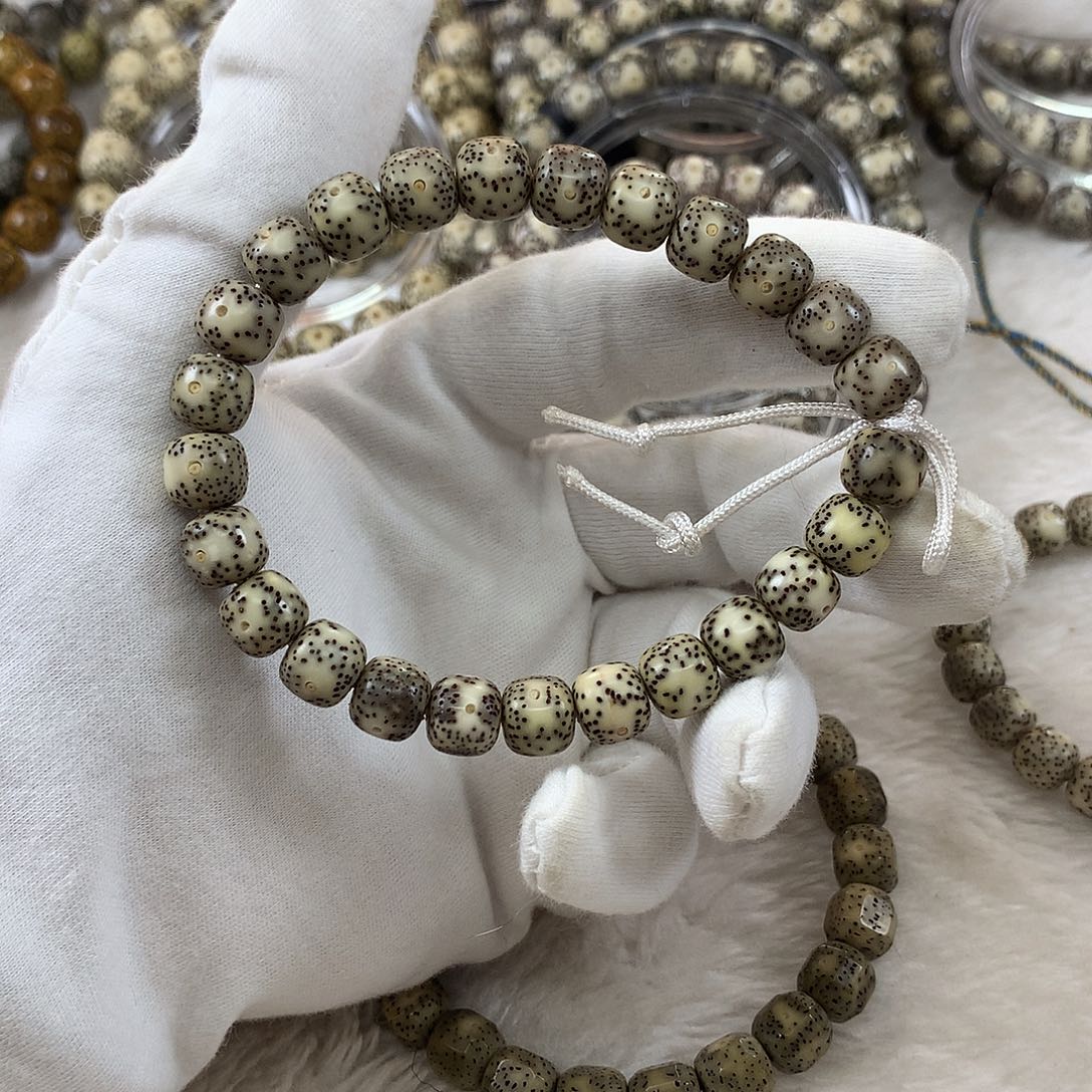 星月菩提手串3号福利黑9×8