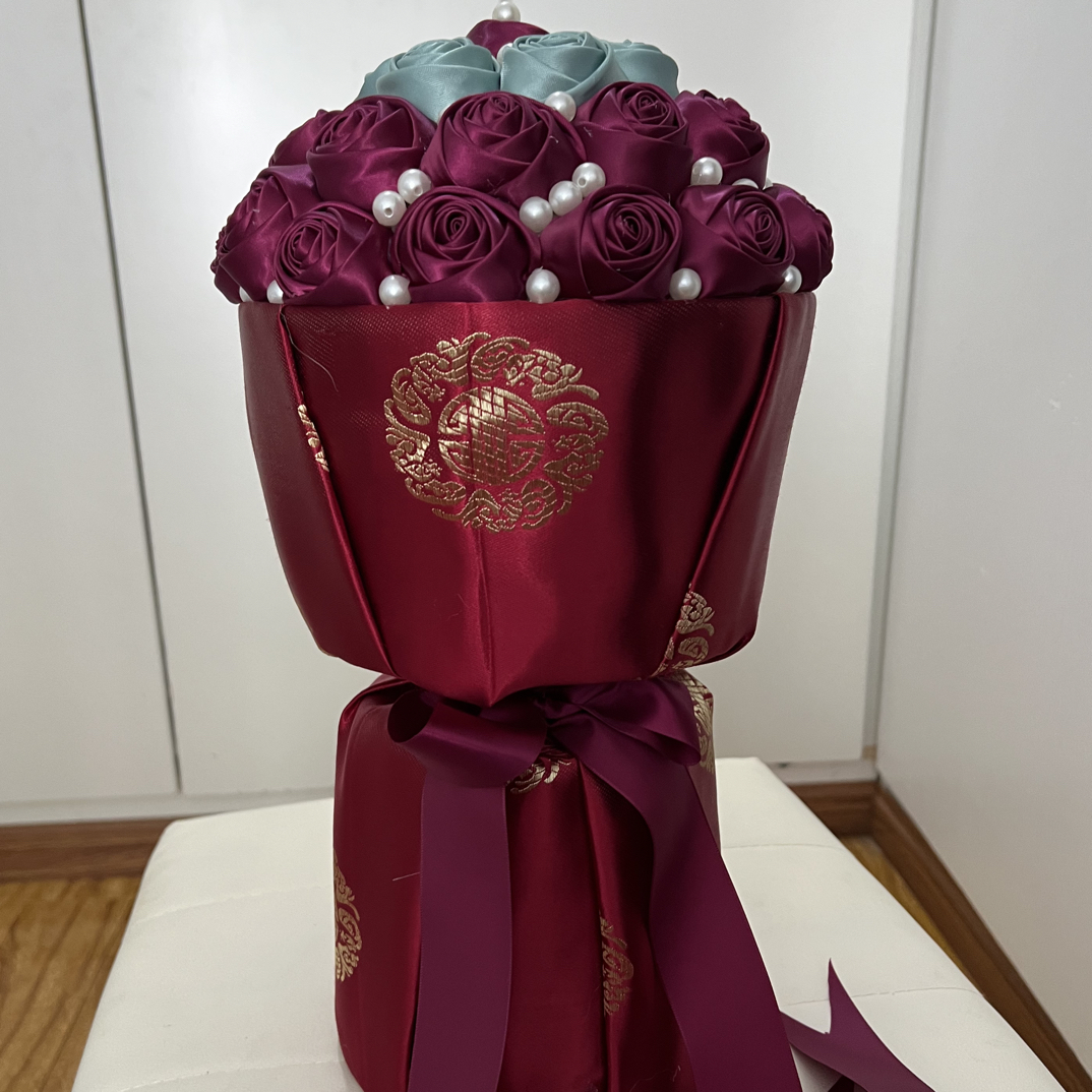 藏式风格永生花束独特设计彰显魅力适合送礼