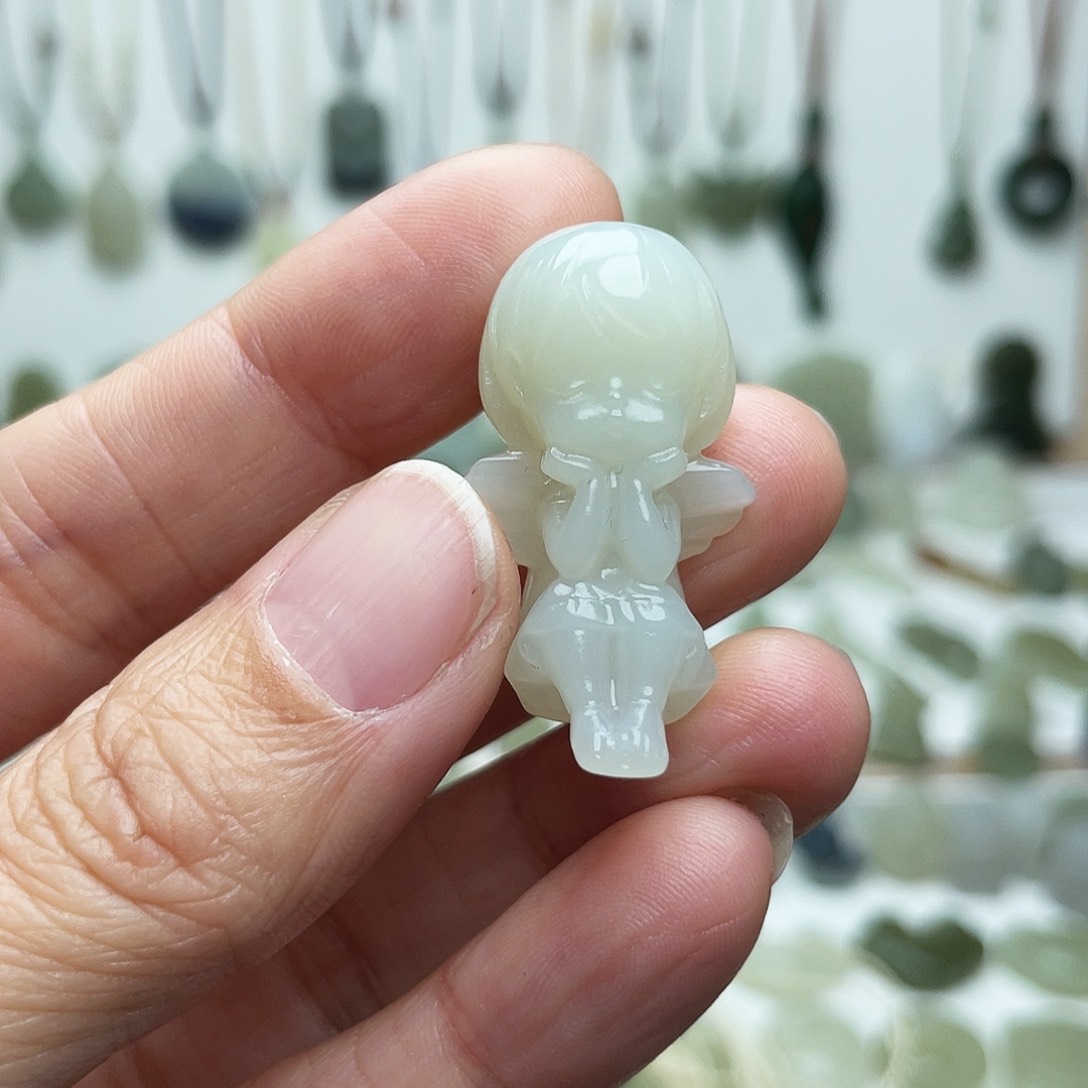 颈饰未镶嵌和田玉等*来