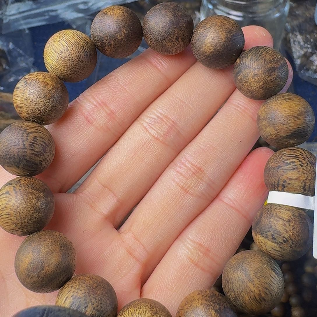 沉香手串1.4圆珠18克标准