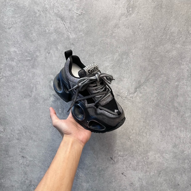 【卡洛斯】2025秋新款零重量复古厚底运动老爹鞋防滑增高百搭巨舒服