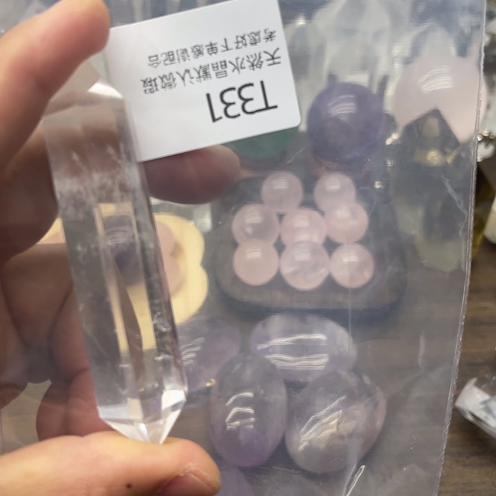 水晶天然水晶银S925镶嵌