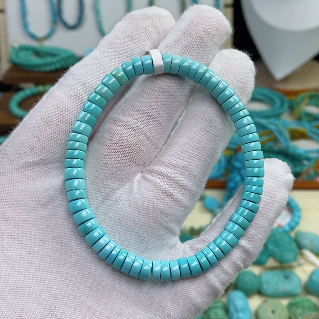 未镶嵌绿松石手串