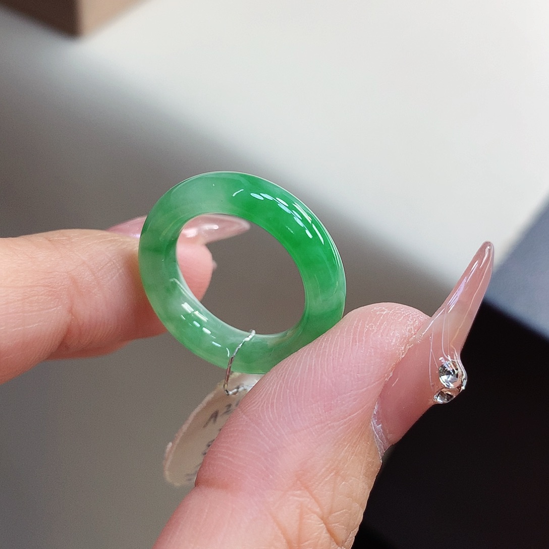 翡翠戒指未镶嵌12号