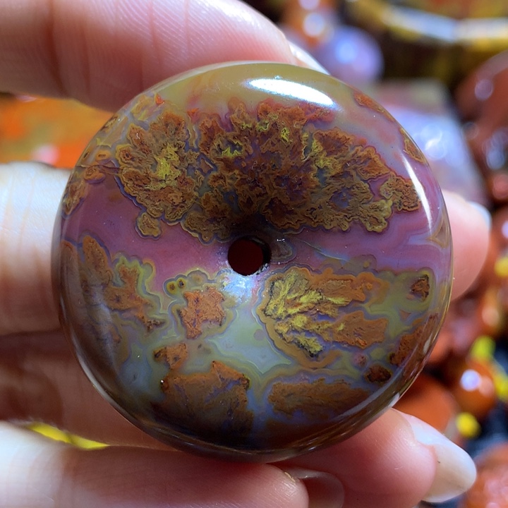 玛瑙/玉髓战国红吊坠未镶嵌