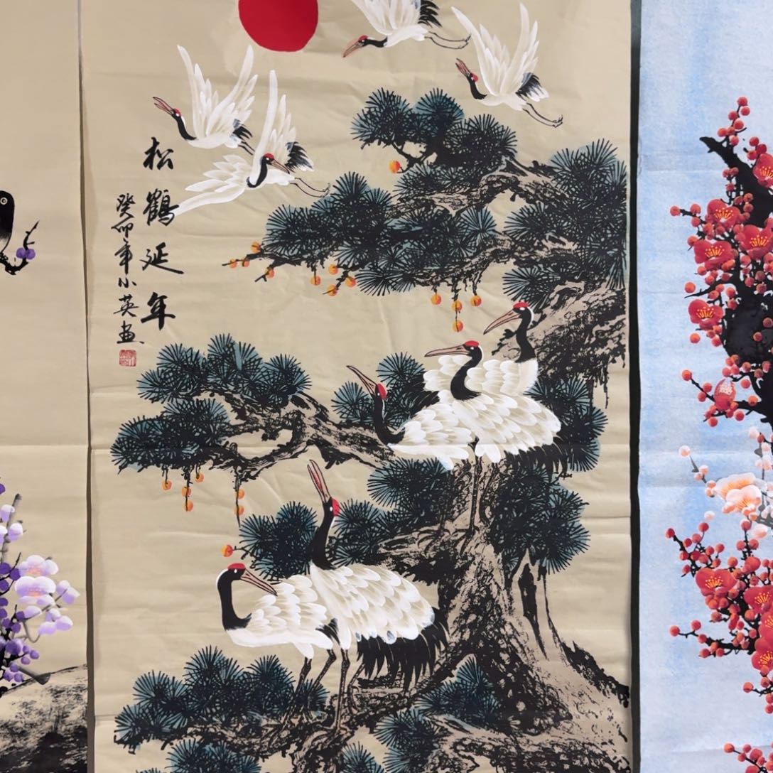 国画会娟艺术馆直播间