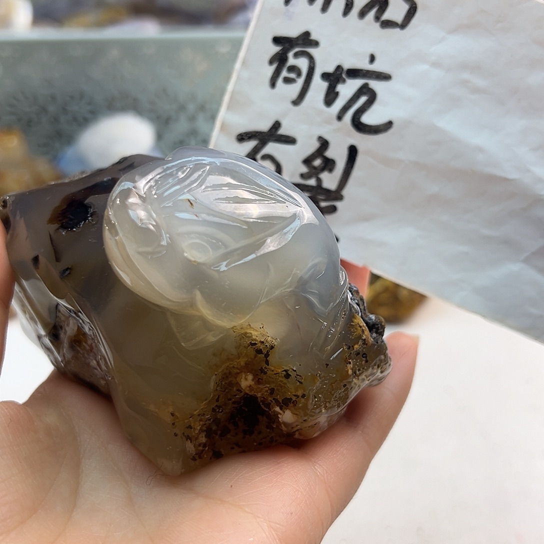 玛瑙/玉髓未镶嵌颈饰