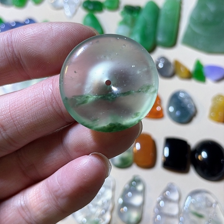 定制翡翠未镶嵌毛货