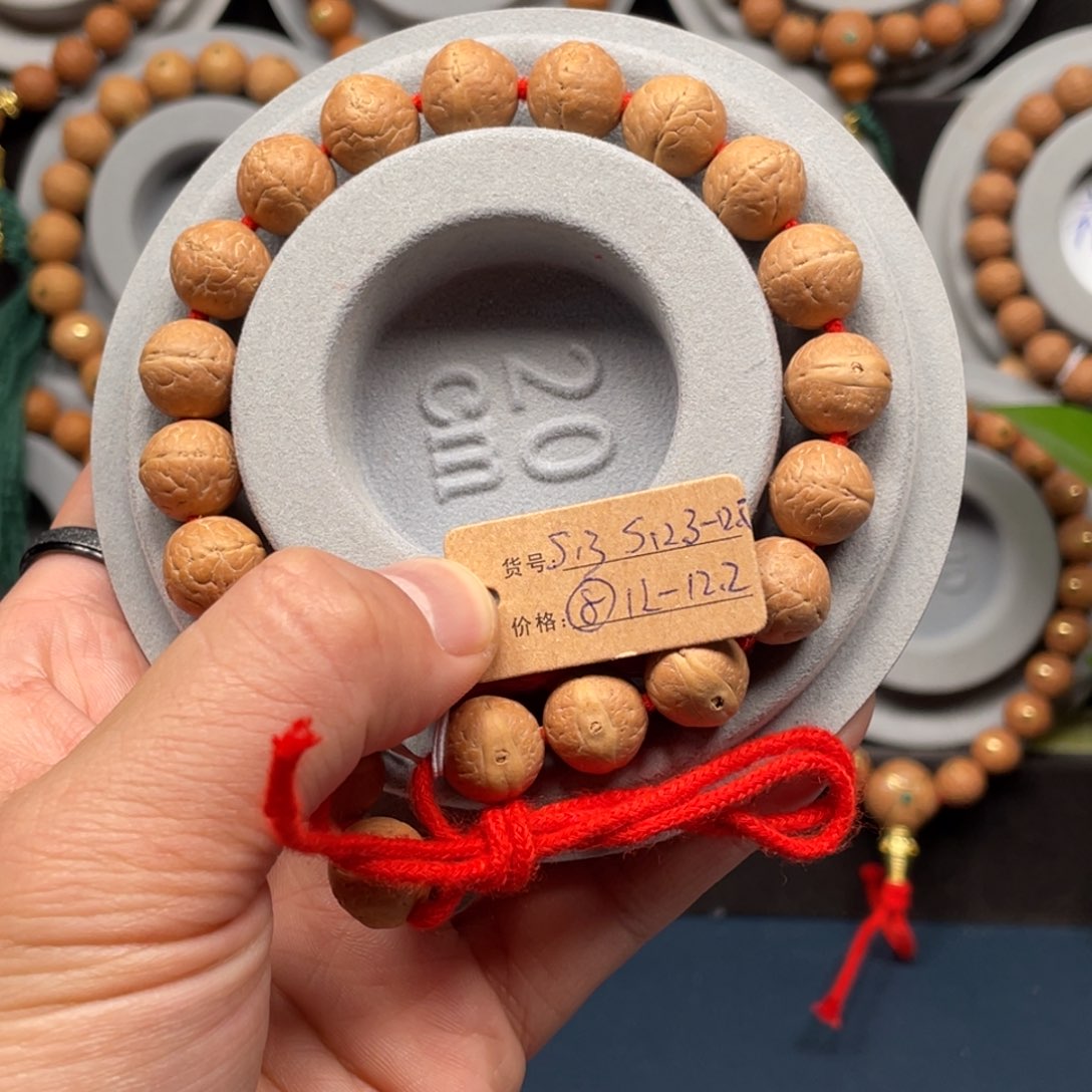 凤眼菩提手串尼泊尔实心