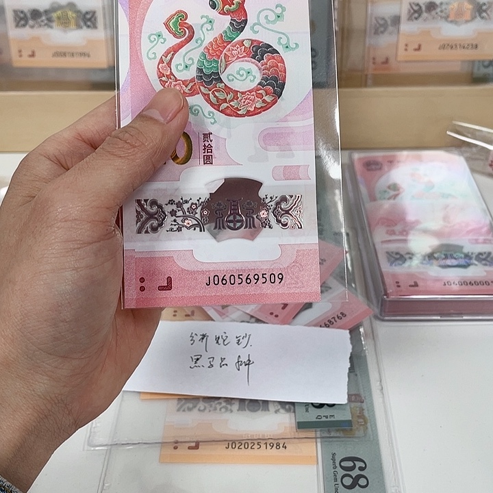 塑料蛇钞-9509——————————-