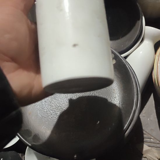 瓷发六个直筒水杯，国营四厂库存