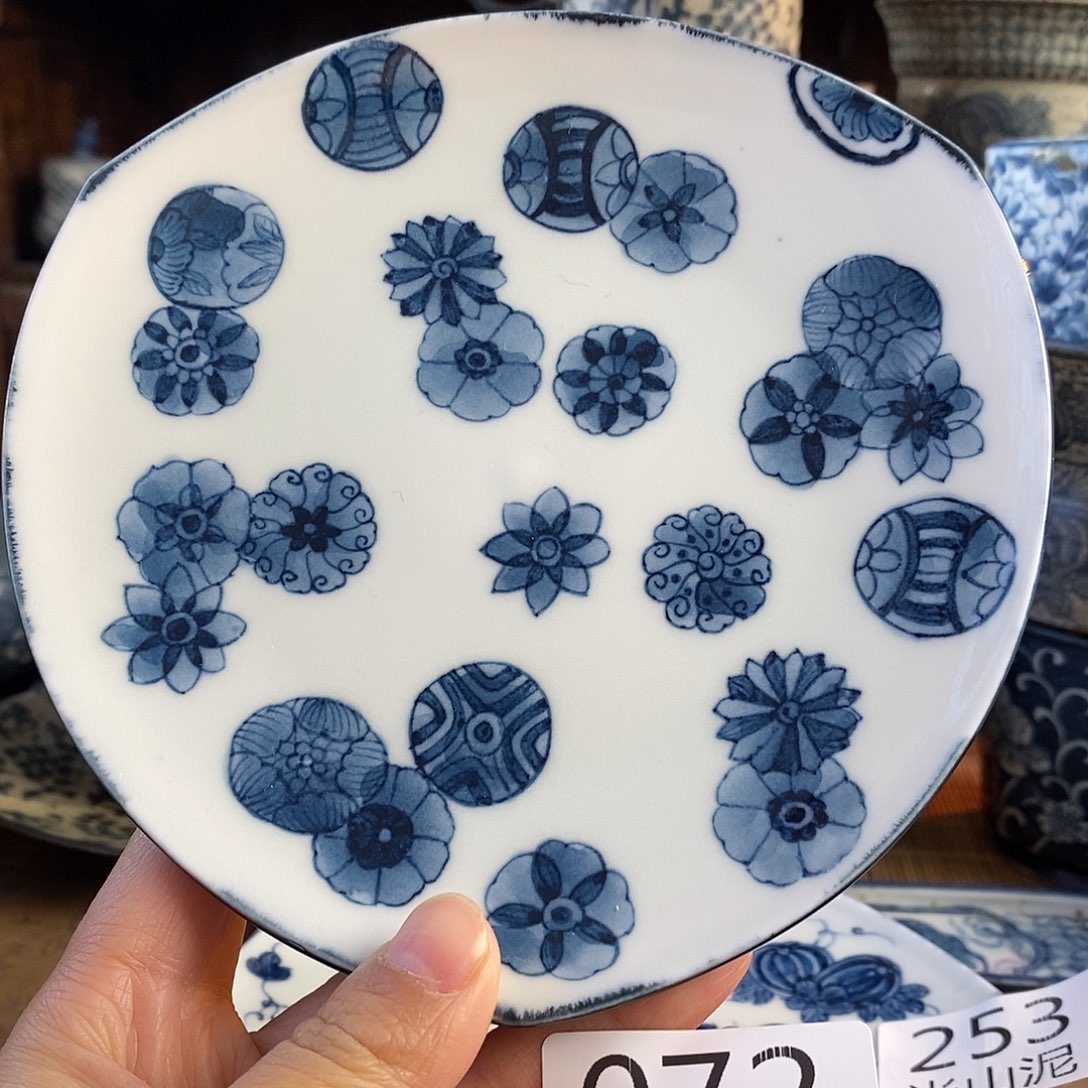 陶手工手绘青花高温陶瓷