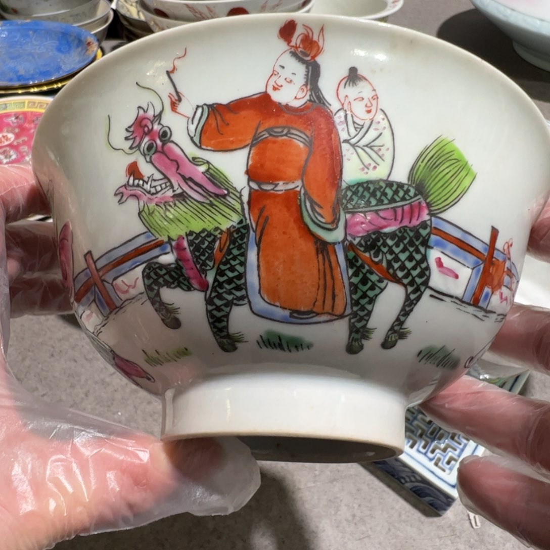 景德镇陶瓷工艺品摆件铜