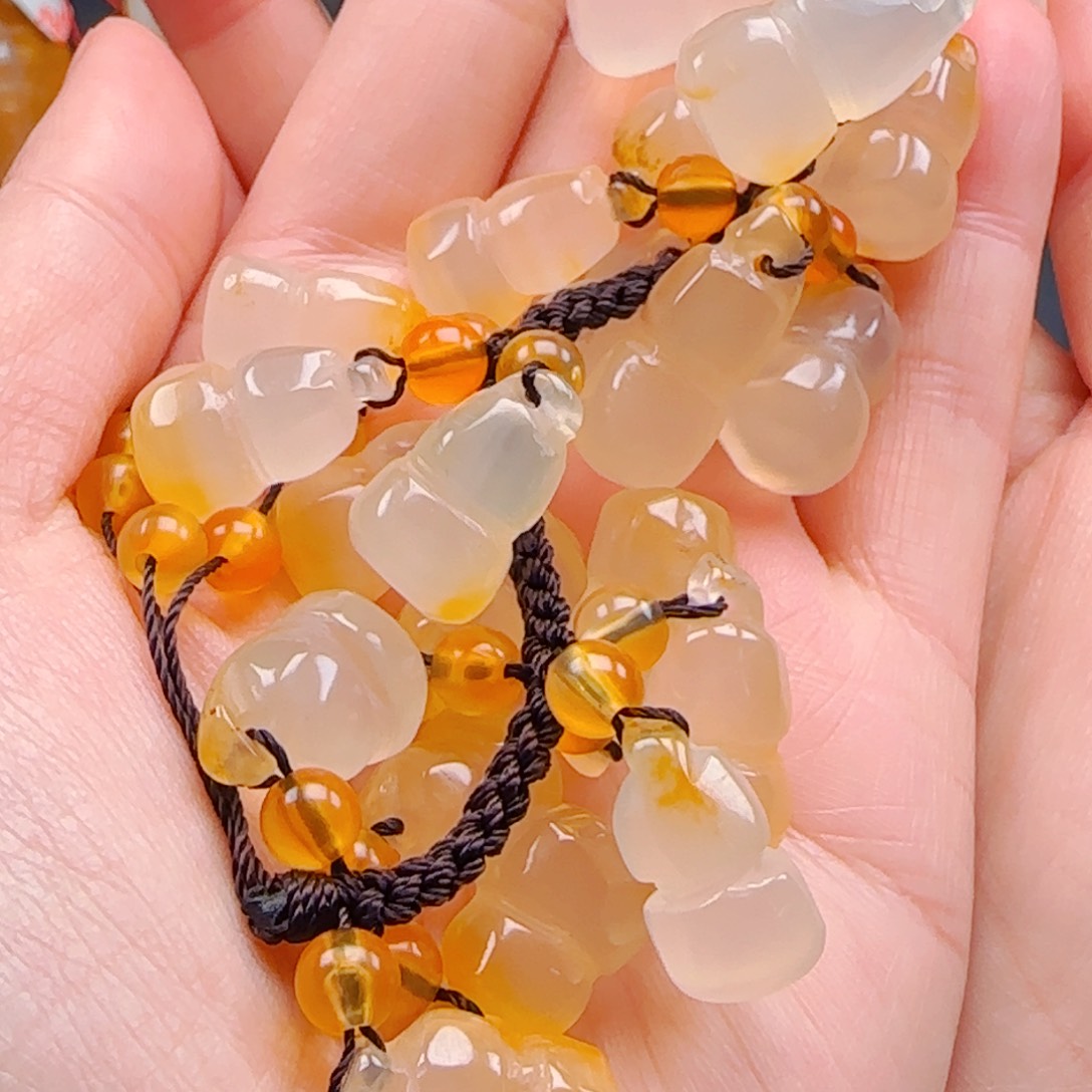 石英质玉（黄龙玉）1未镶嵌